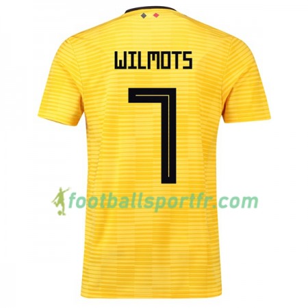 Tenue Belgique Wilmots 7 Exterieur Coupe du monde 2018 Maillot de Foot